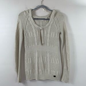 DKNY Jeans Women’s knit hooded sweater-XS